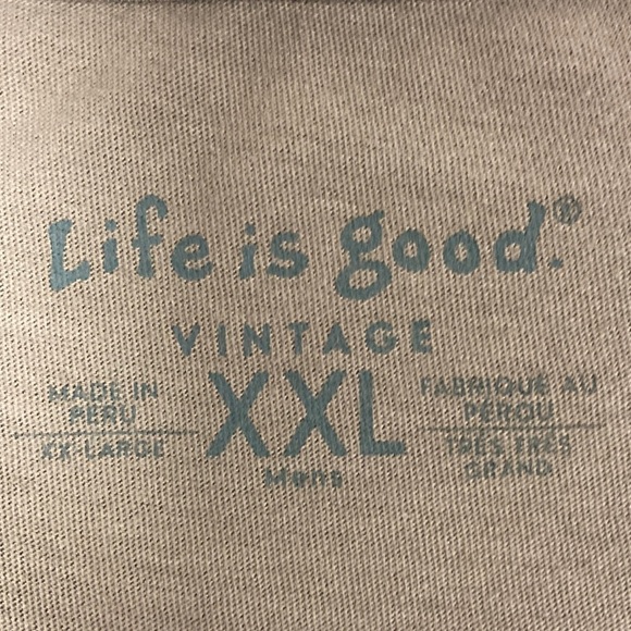 Life is Good Men's Jake Go Places Hike LS Crusher Tee 2XL - Picture 7 of 9